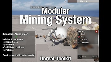 Modular Mining System - Unreal Engine Blueprints Asset Pack