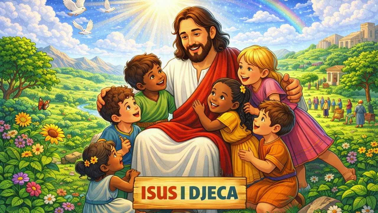Isus i mala djeca – Biblijska priča za djecu