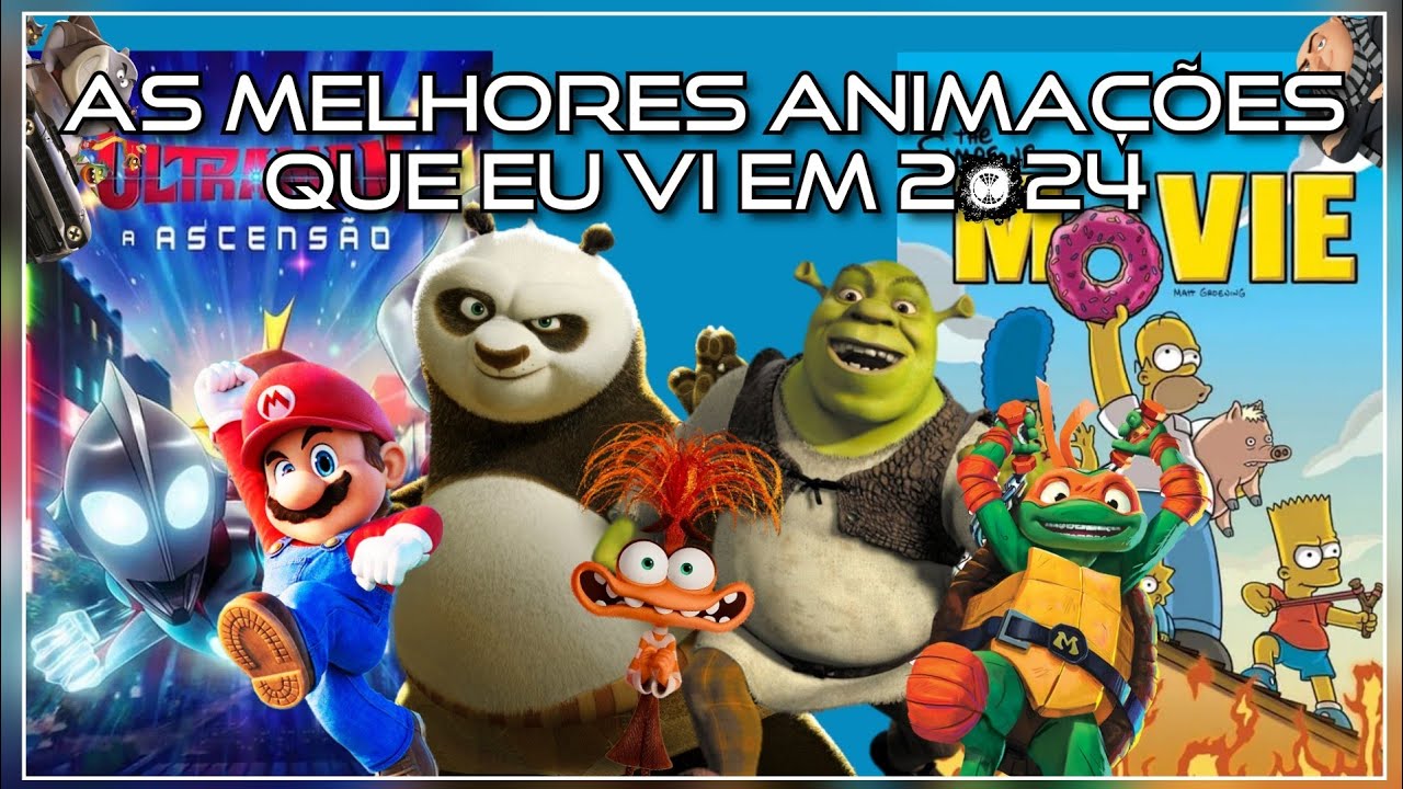 As Melhores Animações que Eu Vi Em 2024! - YouTube
