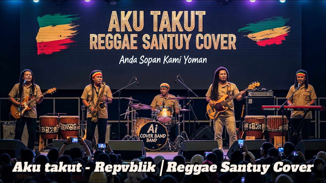 AKU TAKUT - REPVBLIK (COVER REGGAE SANTUY)