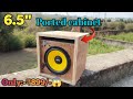 How to build 6.5 inch subwoofer Cabinet / Ported cabinet