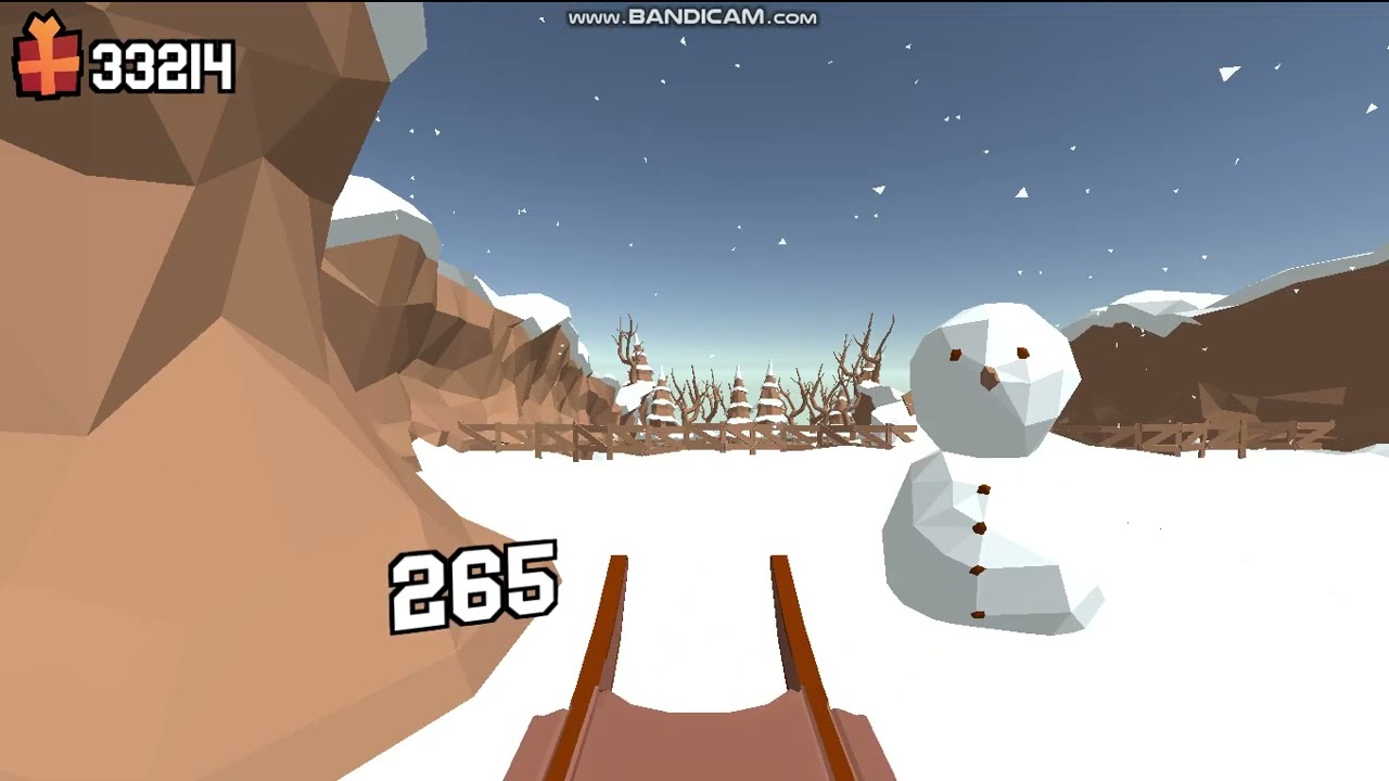 Snow Rider 3d (Score: 520)
