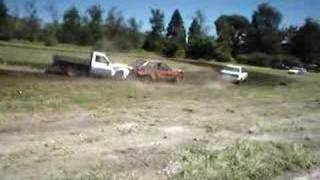 Gymkana Car Rally Paddock Bashers crashing cars 1