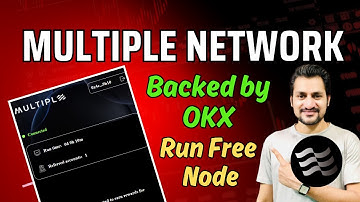 Multiple Network Airdrop Complete Guide | Run Node Earn Reward | Multiple Network Same Like Grass