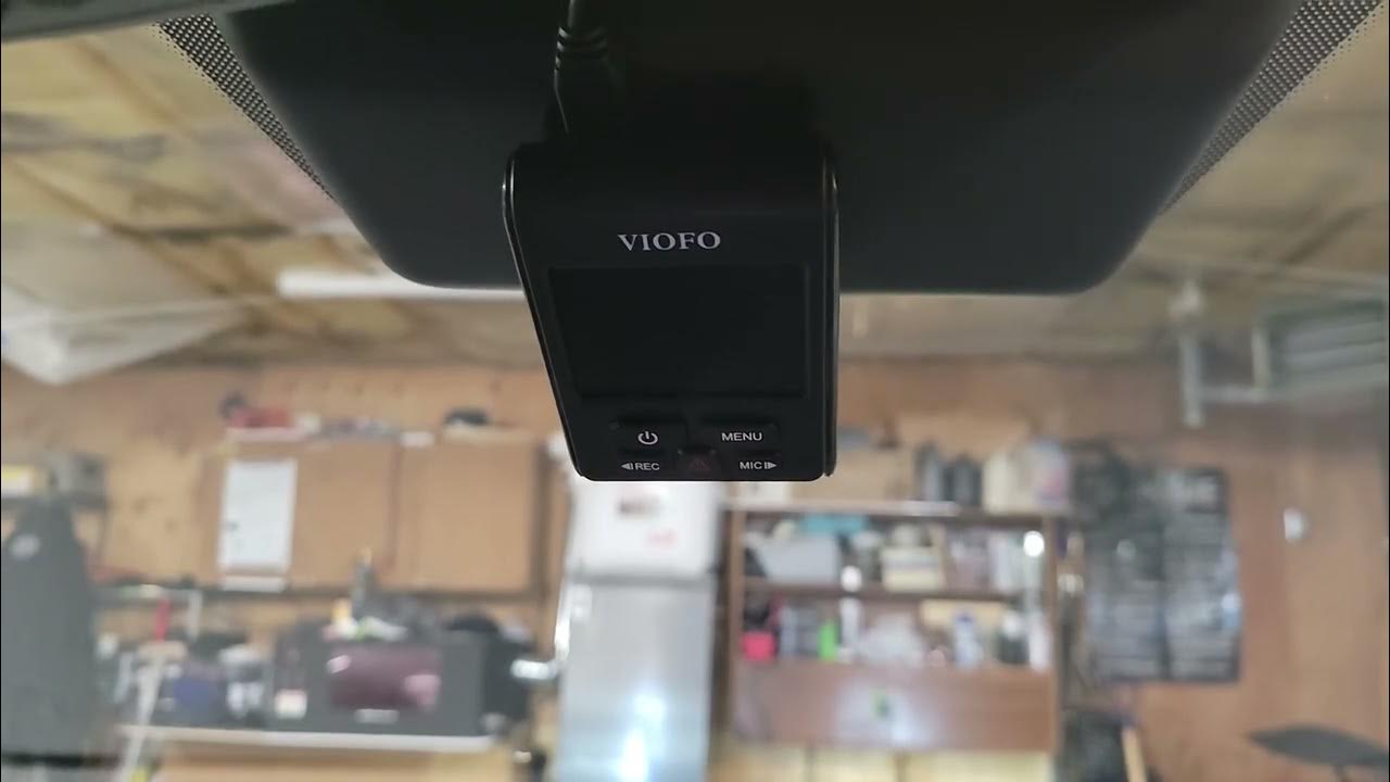 Short Video of Dash cam install on a 2023 Hyundai Santa Cruz Ultimate 