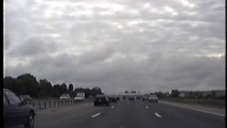 Driving Highway 401 through Scarborough and Pickering in 1992