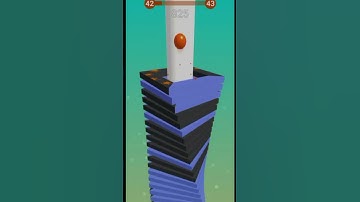 Stack Ball Level 42 Mastery! 💥 | #shorts #viralshorts #fyp