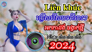 ជ្រើសរើសបទពីរោះៗ 3 - Nhạc khmer Cha Cha Cha | Nhạc khmer chọn lọc 2024 | khmer song , Cover Lâm Thọi