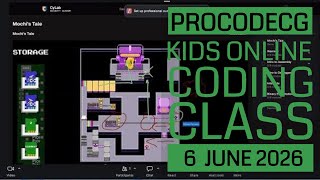 ProCodeCG Kids Regular Coding Class - Online - 6 June 2026