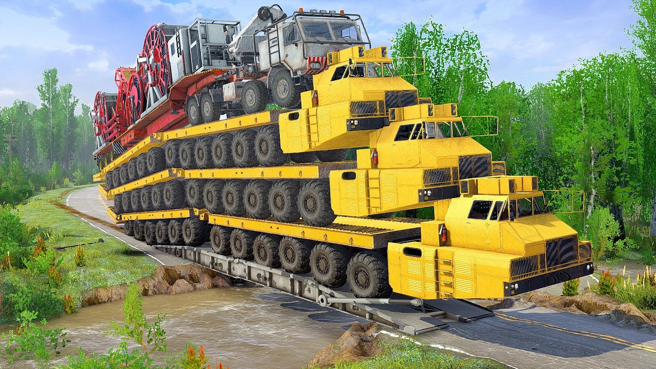 Удивительная военная технология спасает грузовик на опасных дорогах