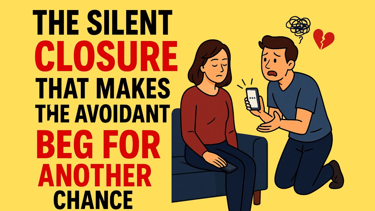 The Silent Closure That Makes the Avoidant Beg for Another Chance | Avoidant Attachment
