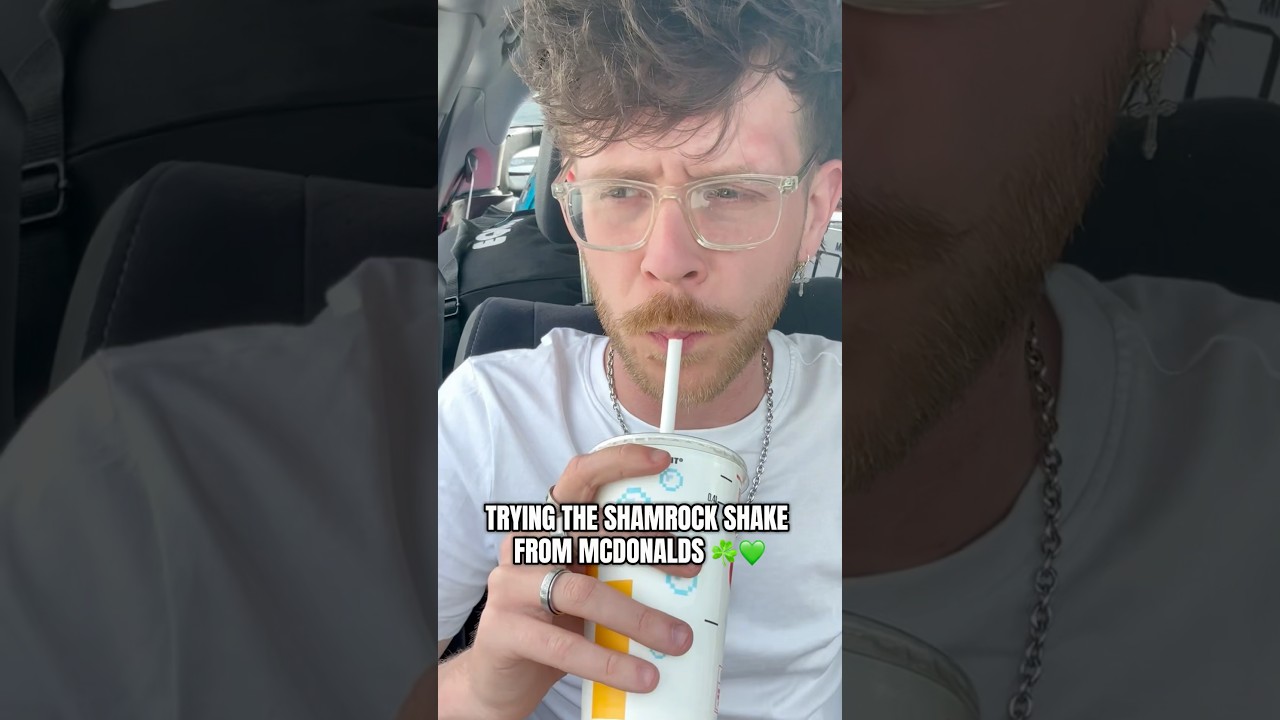 FOOD REVIEW: SHAMROCK SHAKE | McDonalds ☘️ 