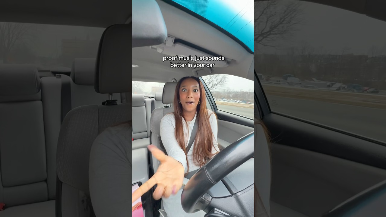 proof music is better in your car