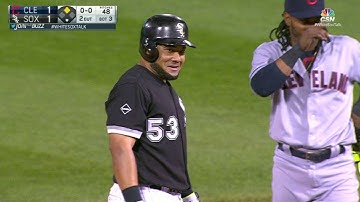 CLE@CWS: Melky singles in Frazier, advances on error