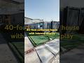 #40 FT expansion container # container interior display # Flexible building solution