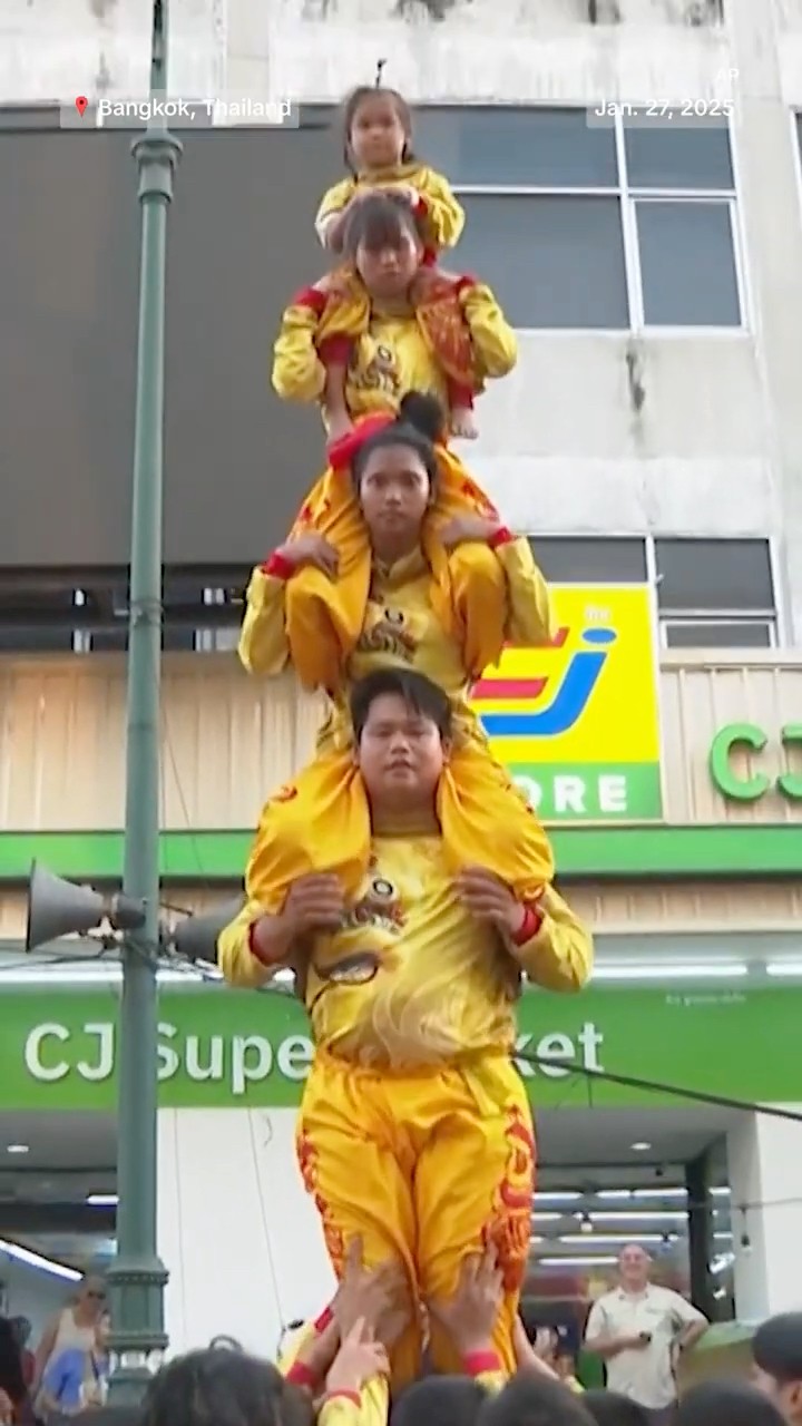 Watch Lunar New Year celebrations around the world