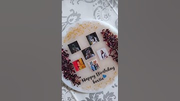 Customized Resin Frames for Birthday| #trending #viral #ytshorts #birthdaygift #shortsvideo #shorts