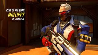 Soldier 76 SEXTUPLE KILL / HEXAKILL / TEAM KILL