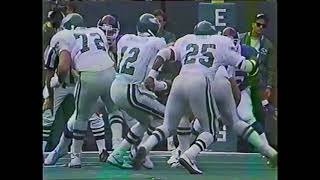 New York Giants vs Philadelphia Eagles (October 8, 1989) "Randall Cunningham Tries To Fly"