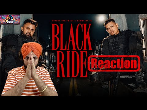 Reaction on Black Ride (Official Music Video) Dhanda Nyoliwala | Hammy Muzic |  The Singh Reacts