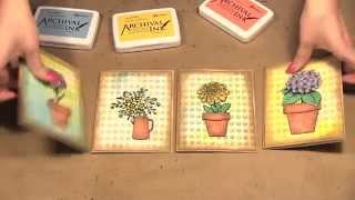 Ep. 1023 - Archival Ink Background Technique