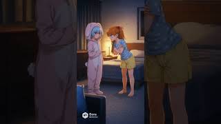 Kid Asuka Teaches Kid Rei I the True Meaning of Bunny Jammies  #evangelion