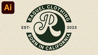 How To Create A Retro Badge Logo In Adobe Illustrator Hd1080P