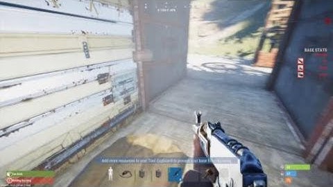Rust test branch floor glitch