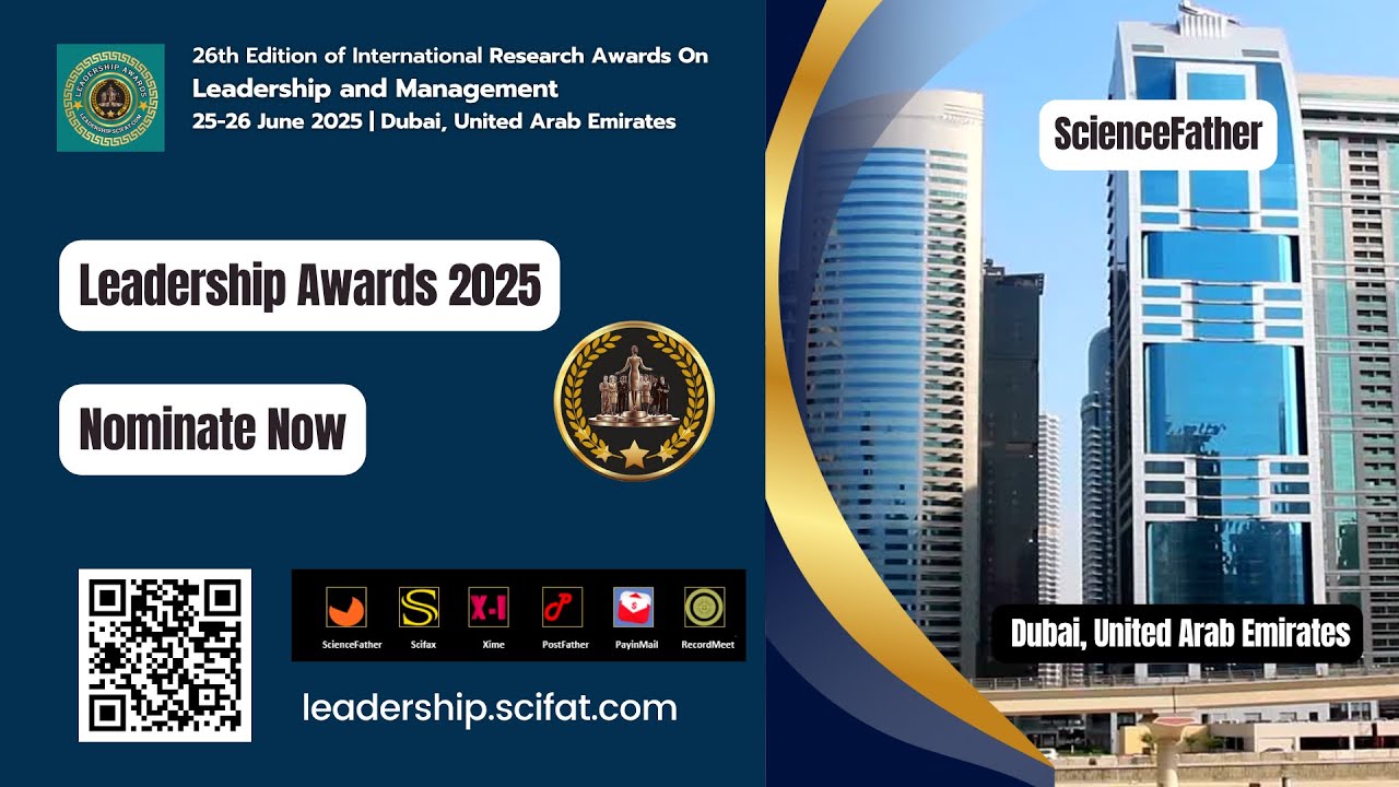 26th Edition of International Research Awards on leadership and ...