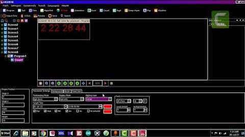 CountDown Display #HD-2018 With #HD-U60-75 Controller #P-10RGB/P-6