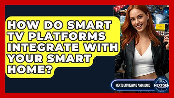 How Do Smart TV Platforms Integrate With Your Smart Home? - NextGen Viewing and Audio