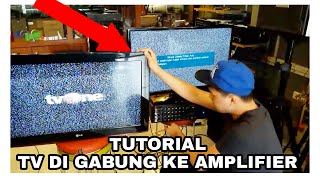 Tutorial cara gabung TV ke Amplifier screenshot 2