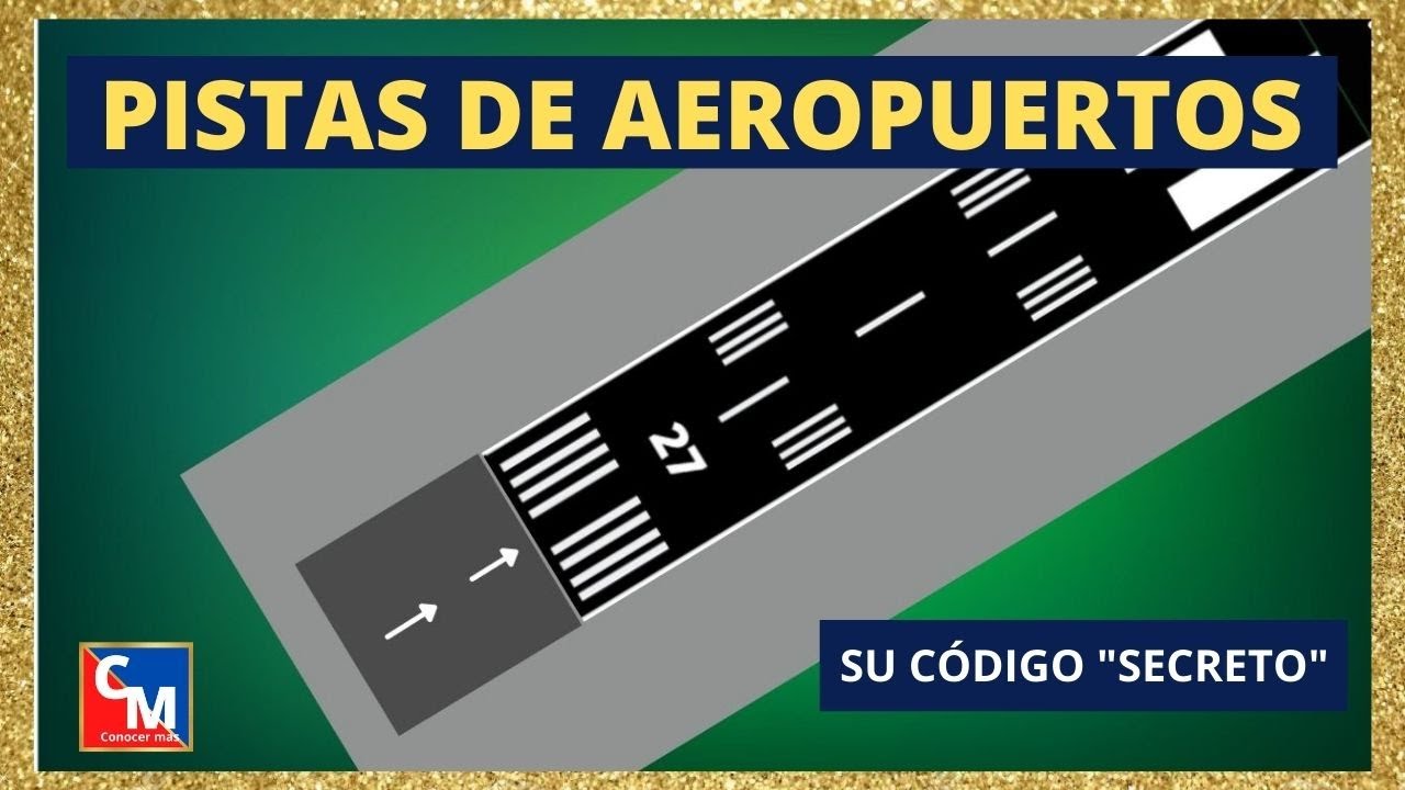 ¿Qué significan las MARCAS y NÚMEROS en las PISTAS de ATERRIZAJE ?Explicación simple para todos.