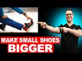 How to Make Small Shoes Bigger 2021 [How to Stretch A Shoe at HOME!]