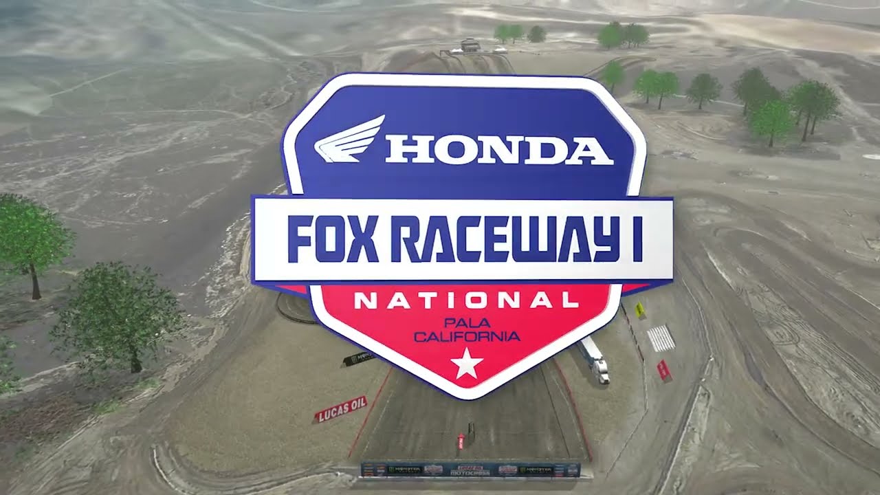 2022 Fox Raceway National Track Map!