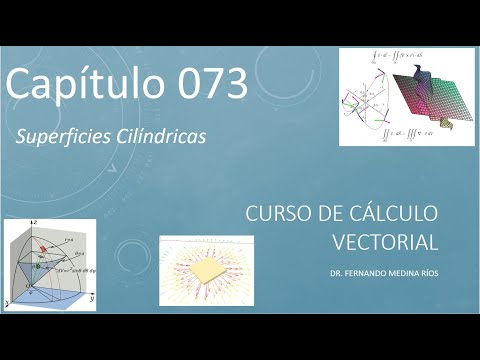 Tipos de superficies: Superficies Cilíndricas (Cálculo Vectorial Cap. 073)