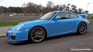 Mexico Blue Porsche 911 GT3 MkII - Lovely sounds on the Nurburgring!