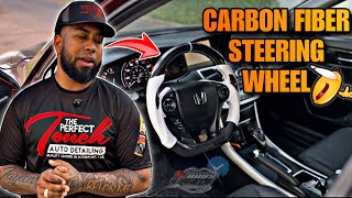 VOLANTE EN CARBON Y RADIO CAR PLAY 🔥 PERO ALGO SALIÓ MAL 🤦🏽‍♂️