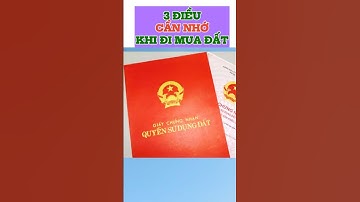 3 ĐIỀU cần nhớ đi đặt cọc mua đất #bds #batdongsan  #tintuc