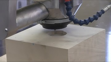 Extraction of Composite Dust whilst CNC Machining BRAY