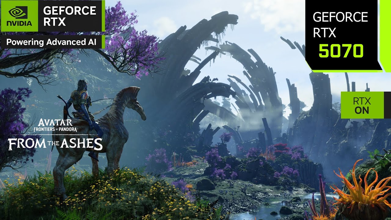 Avatar Frontiers of Pandora: From the Ashes | RTX 5070 4K, 1440p, 1080p ...