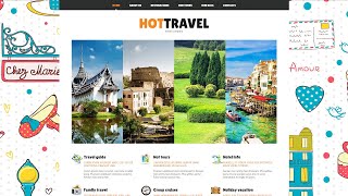 Travel Agency Responsive Joomla Template - 47489