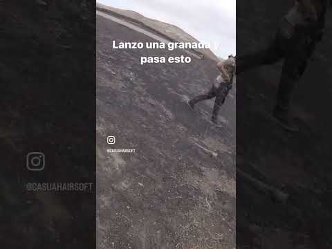 Así se lanza una granada para eliminar un enemigo #airsoft #airsofters #airsoftnation #military