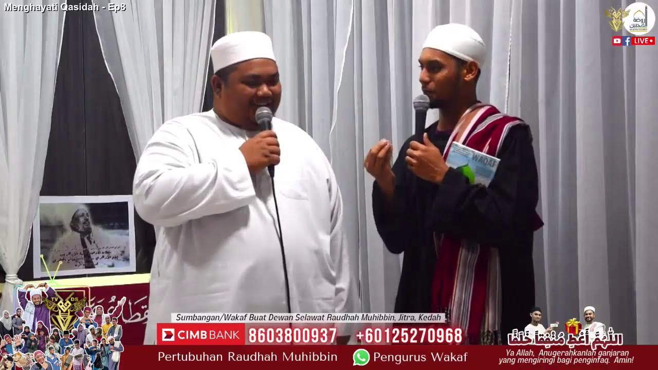 🔴 Live Streaming : 30 Minit Menghayati Qasidah - Ep 8