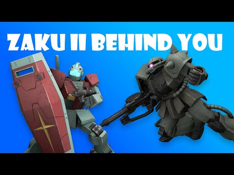 Zaku II Behind You! -  Gundam Evolution Highlights