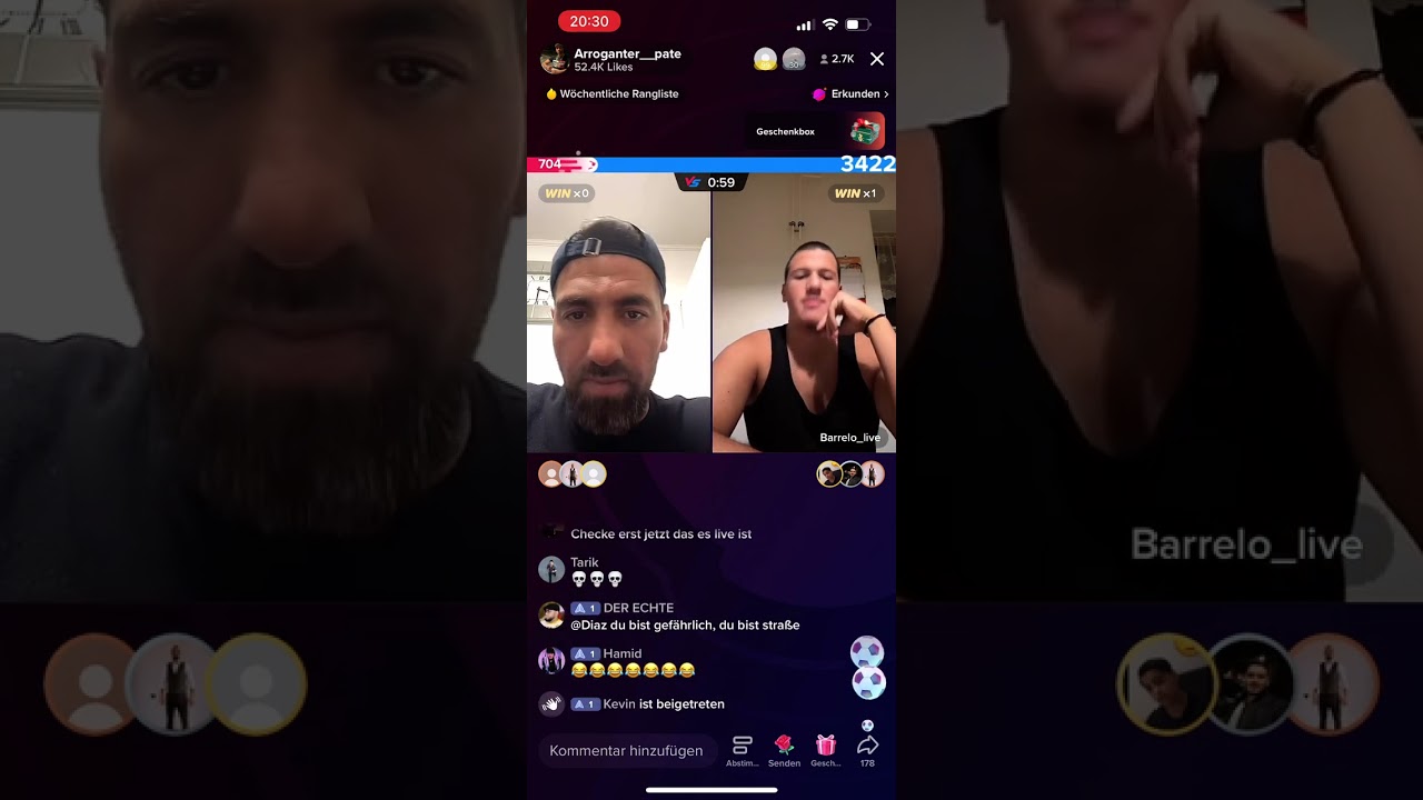 Arrogante pate über schlägerei mit Bilal gold🤬(live telefonat Eskalation)