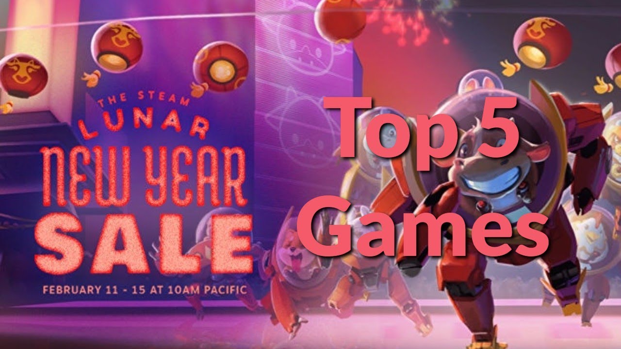 Top 5 Games of the Steam Lunar New Year Sale 2021