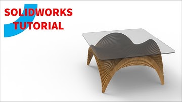 「DESIGN 398」 Parametric Table | Solidworks tutorial
