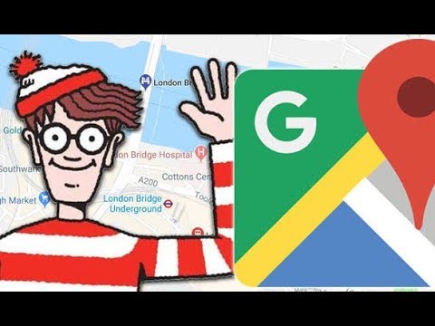 Where's Waldo - Google Maps Mini Game