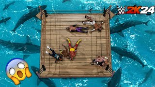 WWE 2K24 | Water Royal Rumble | 4K